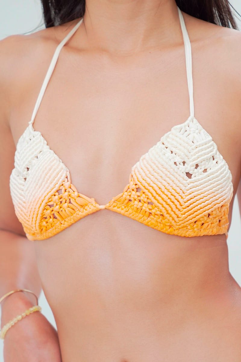 Sunset Bikini Macrame - Top